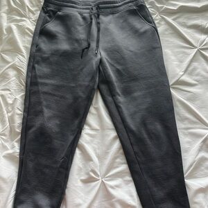 women’s joggers, grey, medium